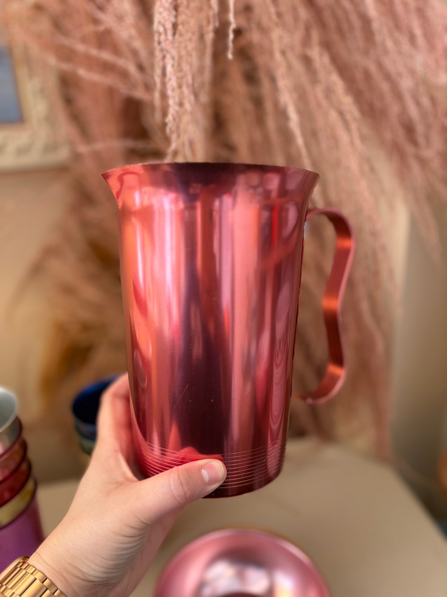 Aluminum Bascal Bowls, West Bend Cups & juice jug