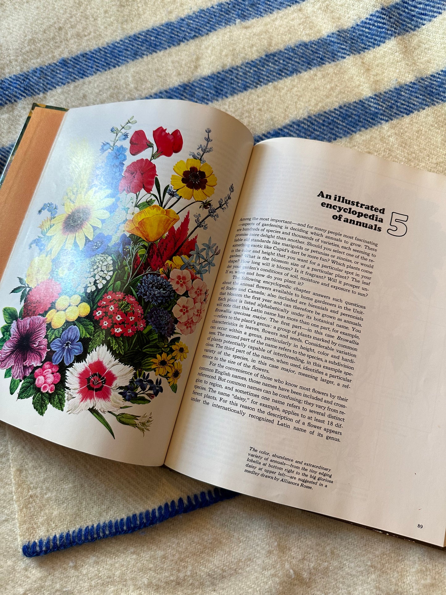 1978 The Time-Life Encyclopedia of Gardening Annuals Book