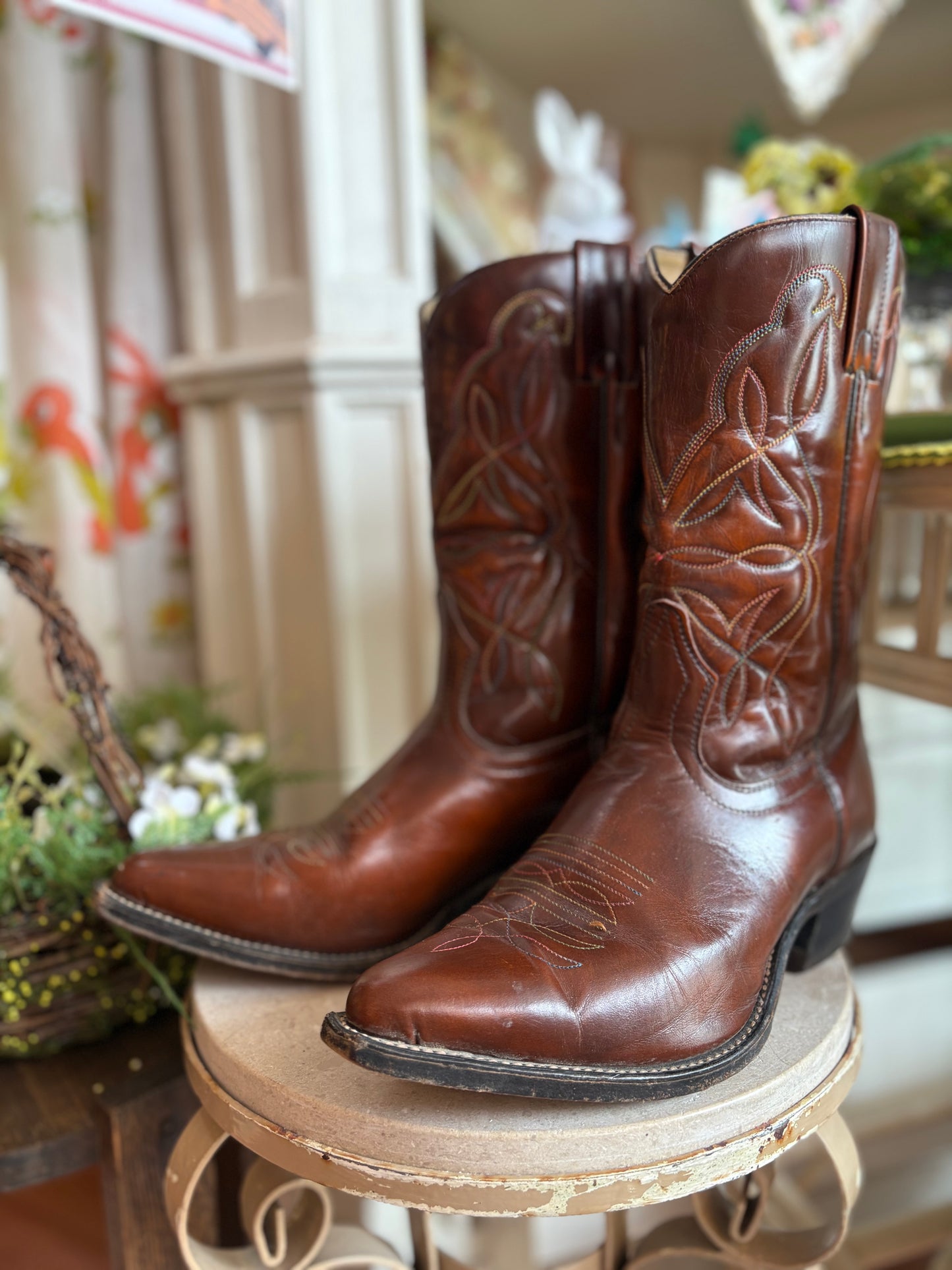 Boulet Canada size 10 cowboy boots - excellent condition