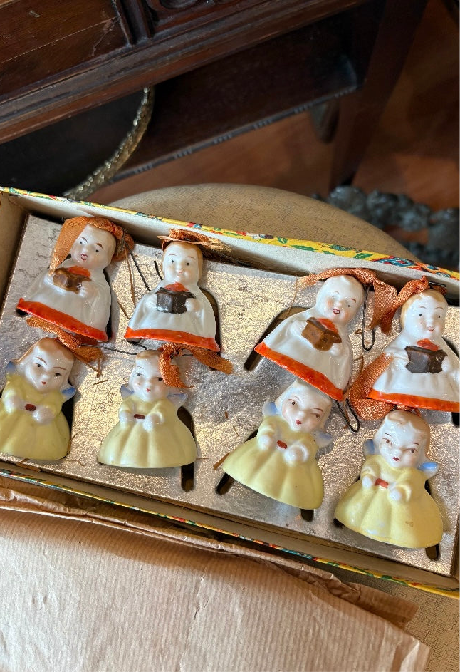 Christmas Choir Bells - made in Japan set of 8