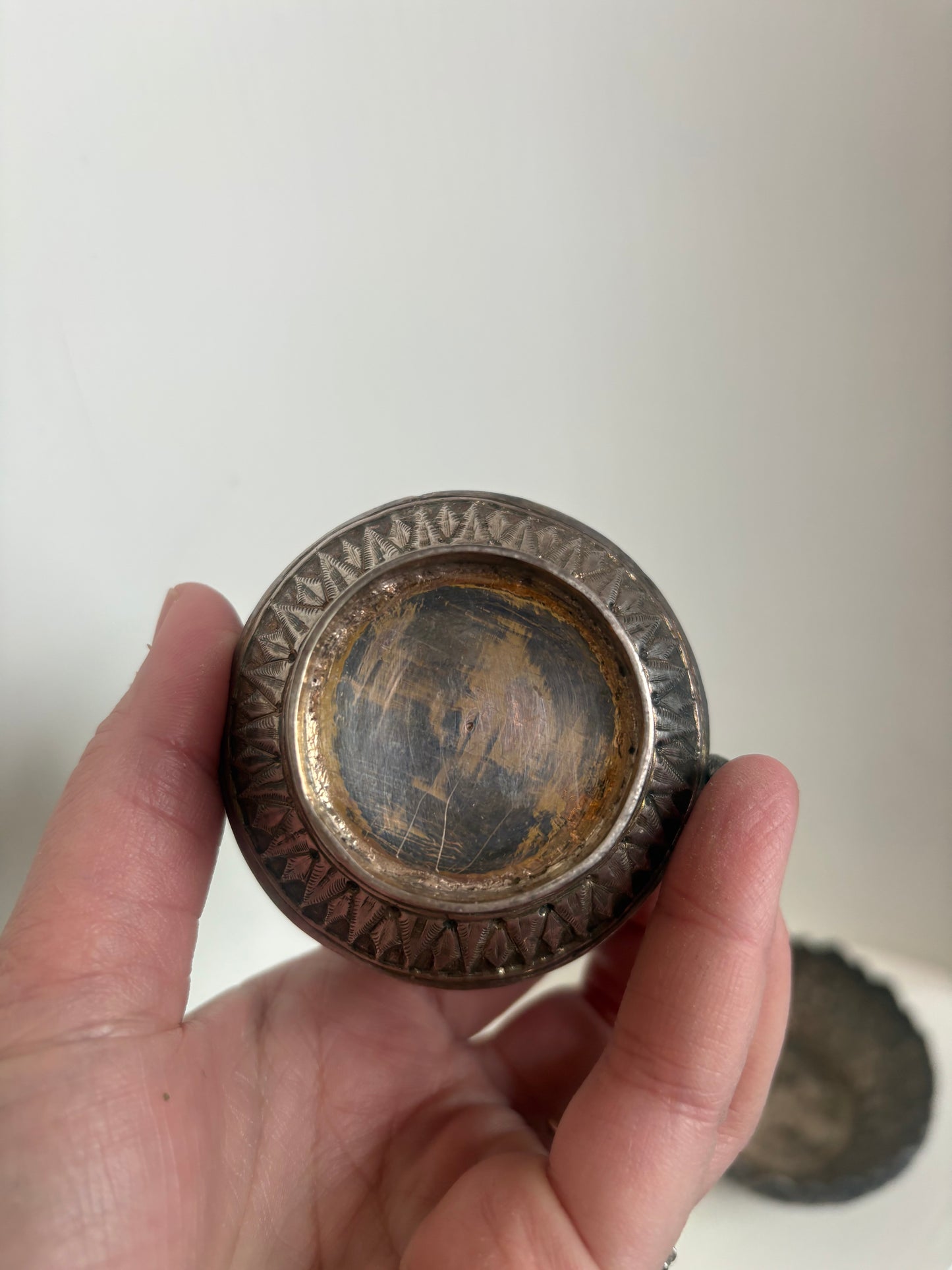 Antique Persian Silver Pitcher and bowl .925 - 19th century