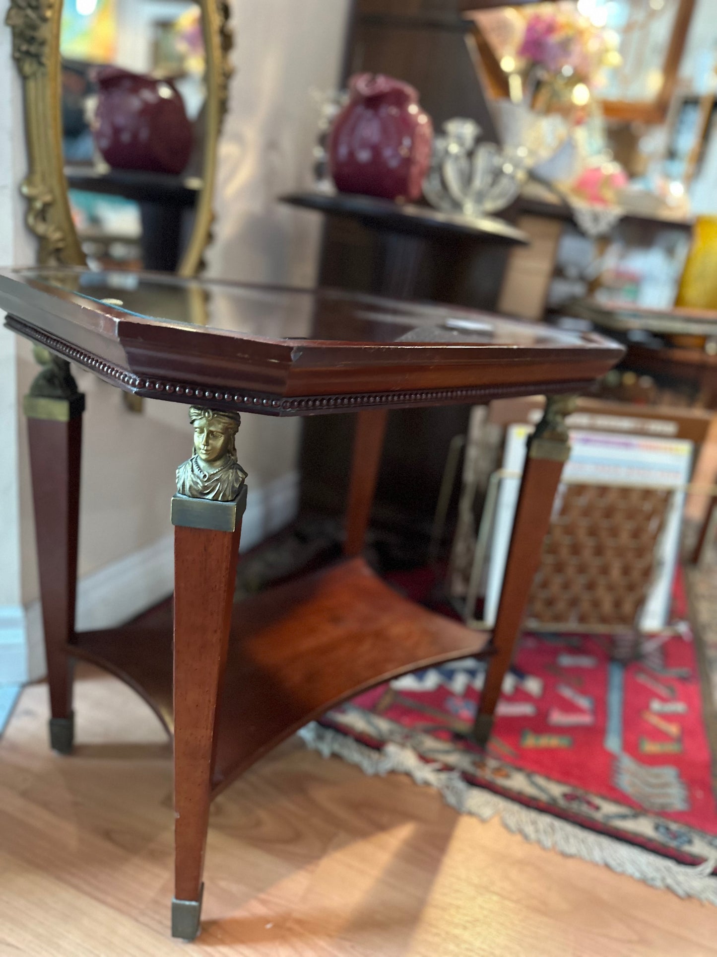 Bombay Co Egyptian Revival table