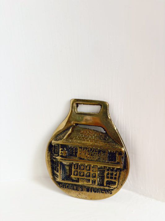 Charles Dickens Brass Bottle Opener