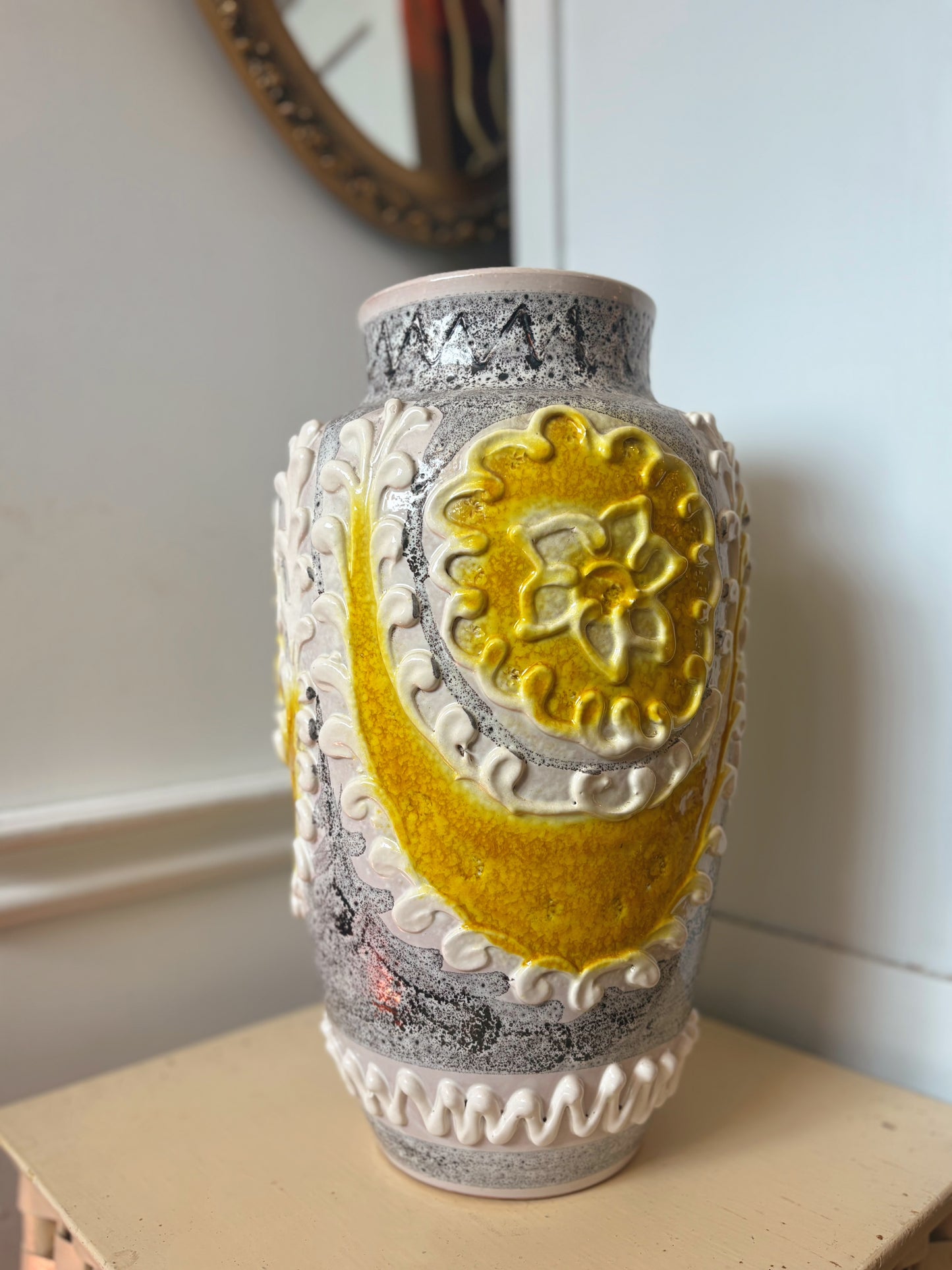 Large pottery vase