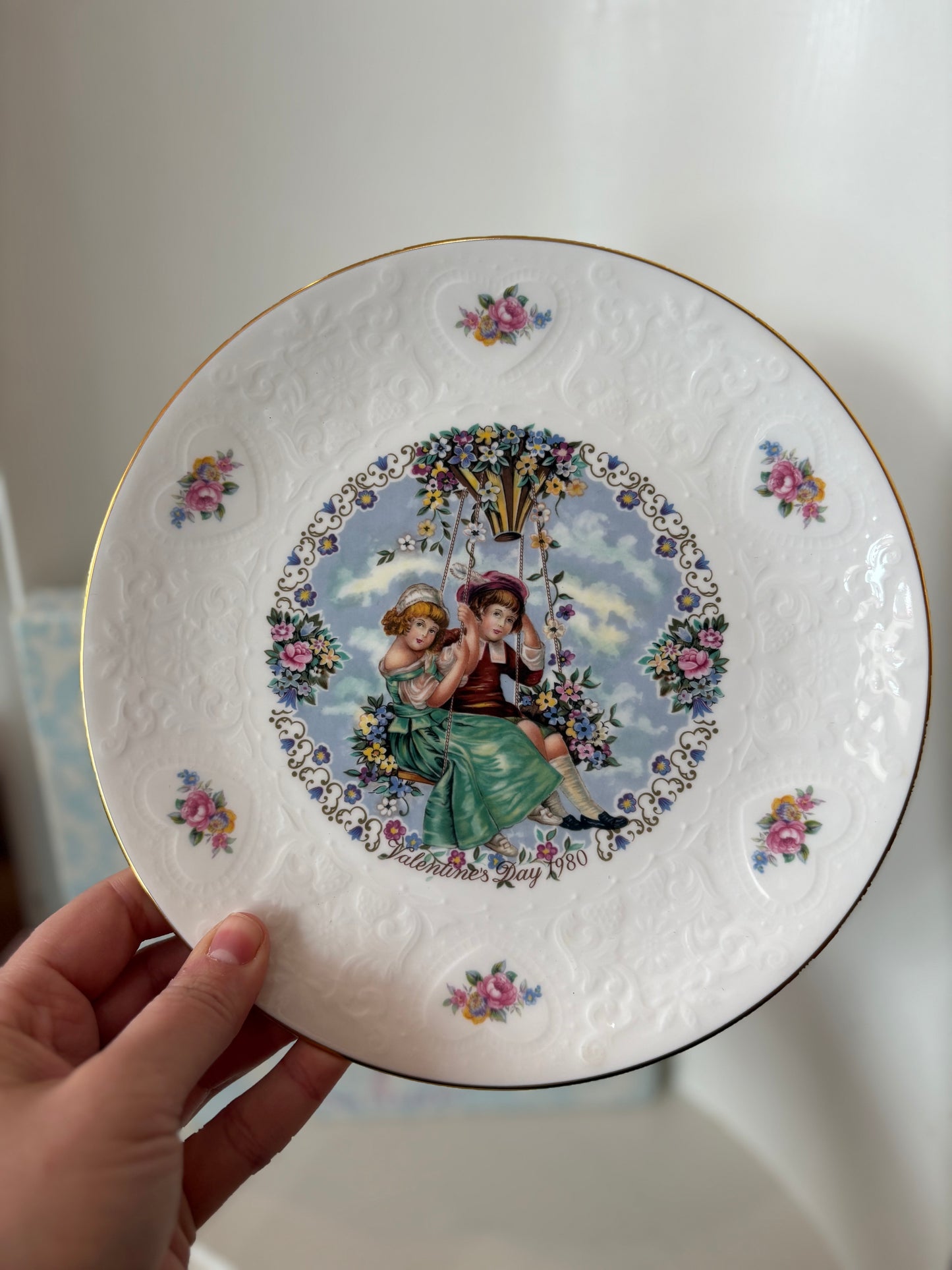 1980 Valentines Day Royal Doulton Plate