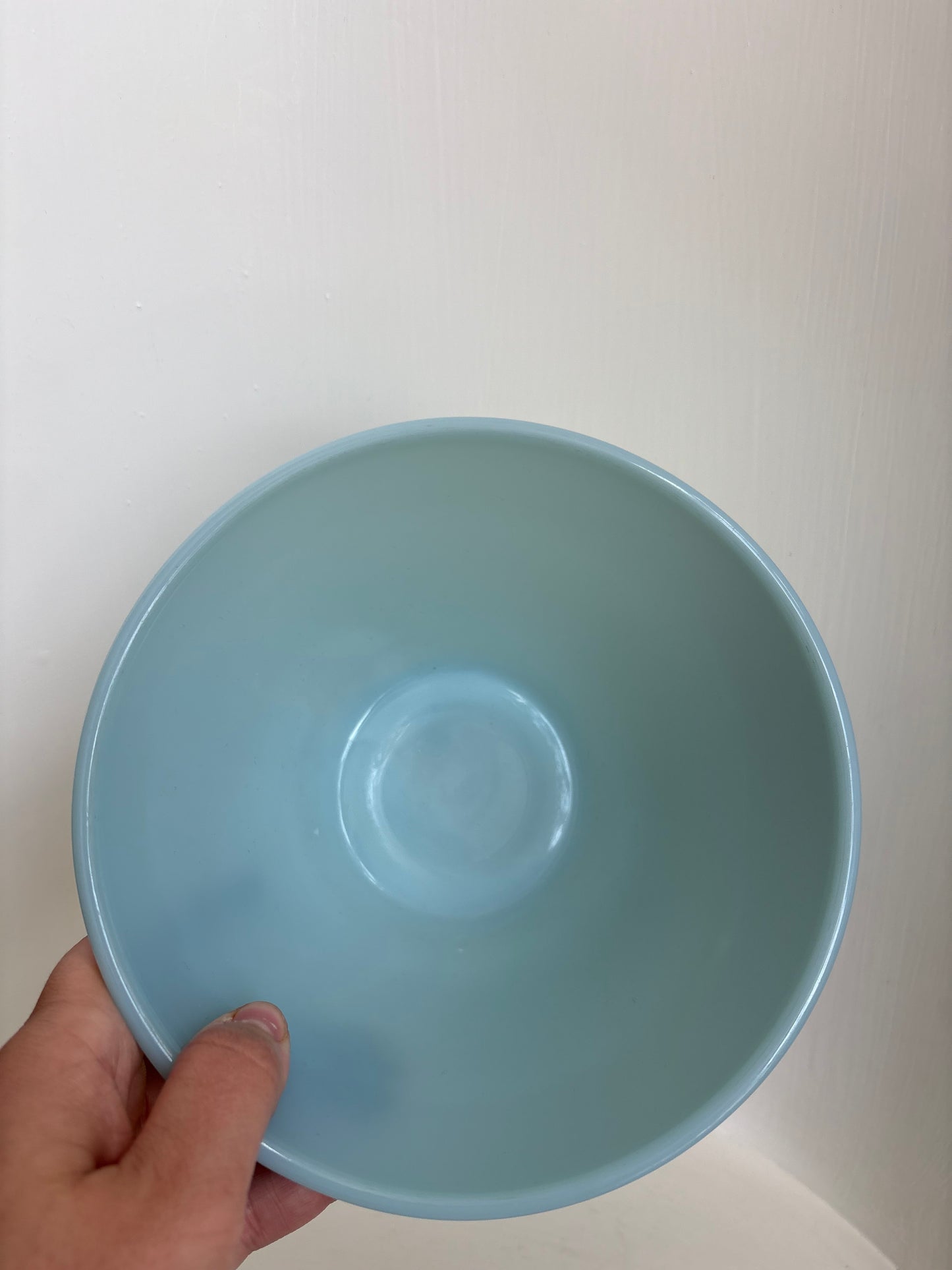 Small FireKing Blue Delphite Bowl