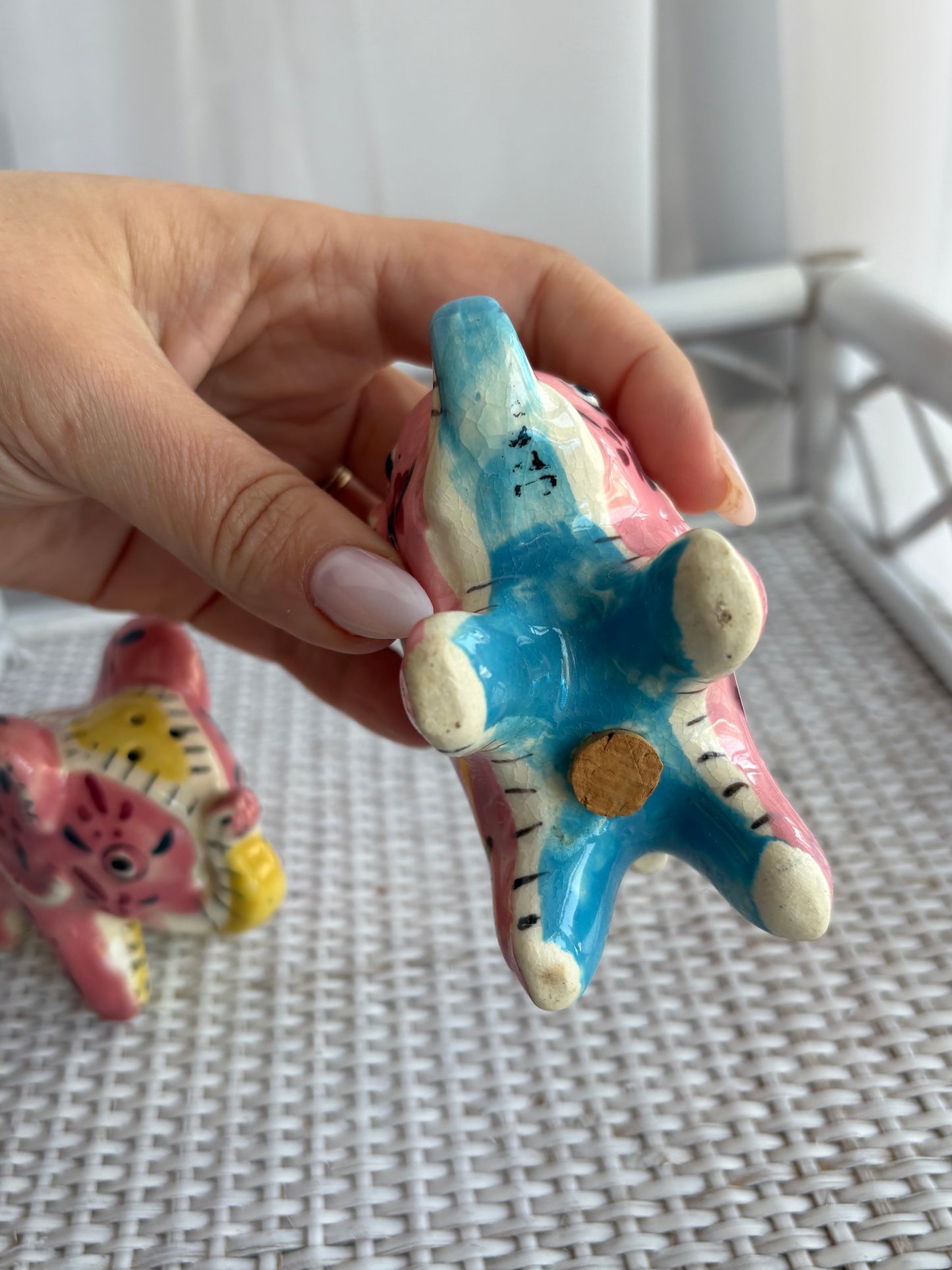 Ceramic Elephant Salt & Pepper Shakers
