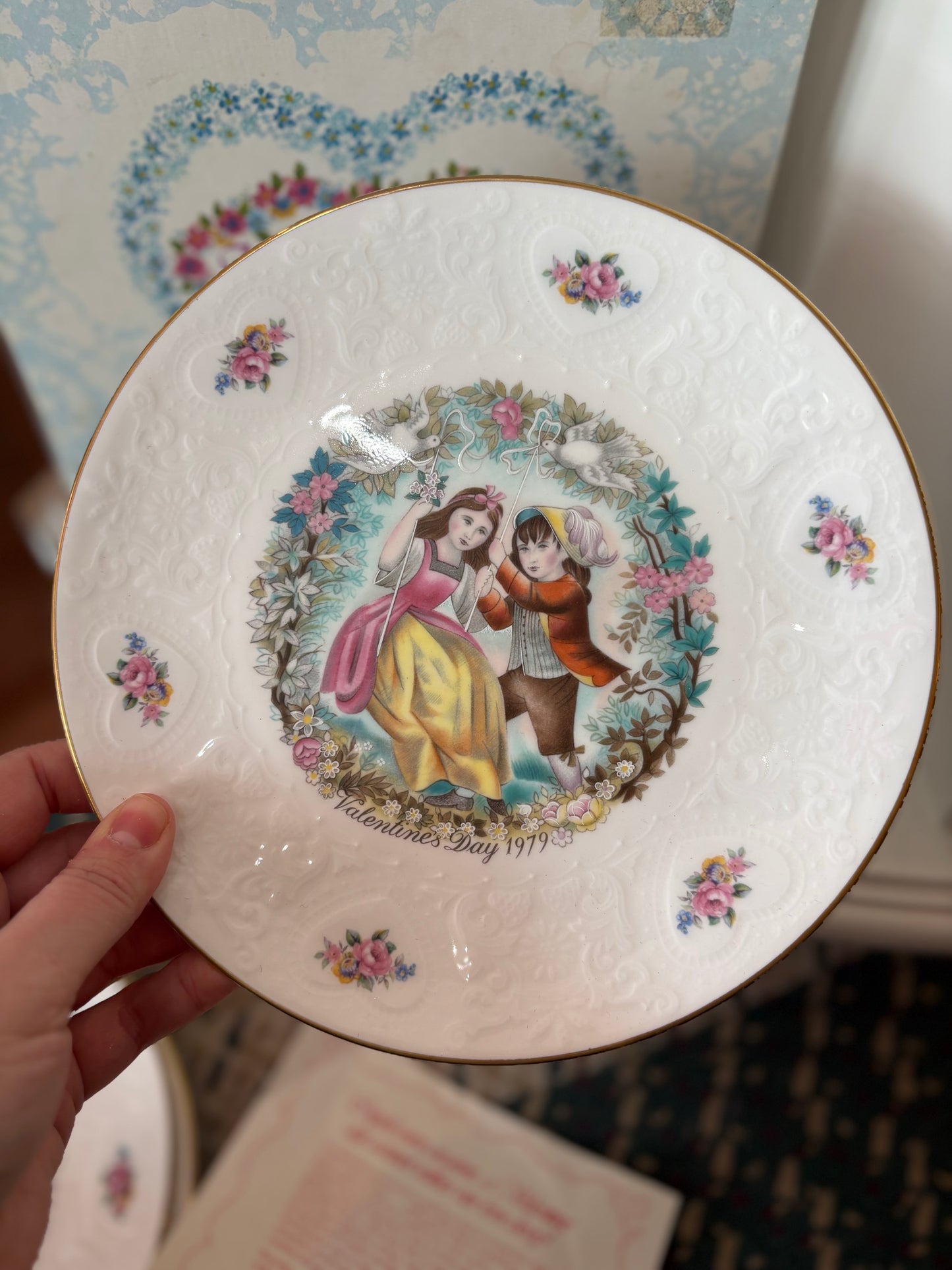 1979 Valentines Day Royal Doulton Plate