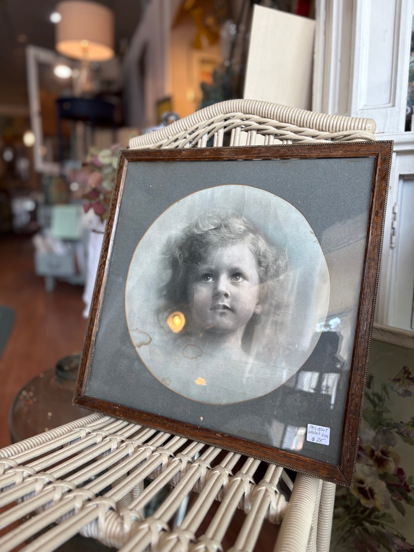 1905 Framed Print “Daddy’s Girl”