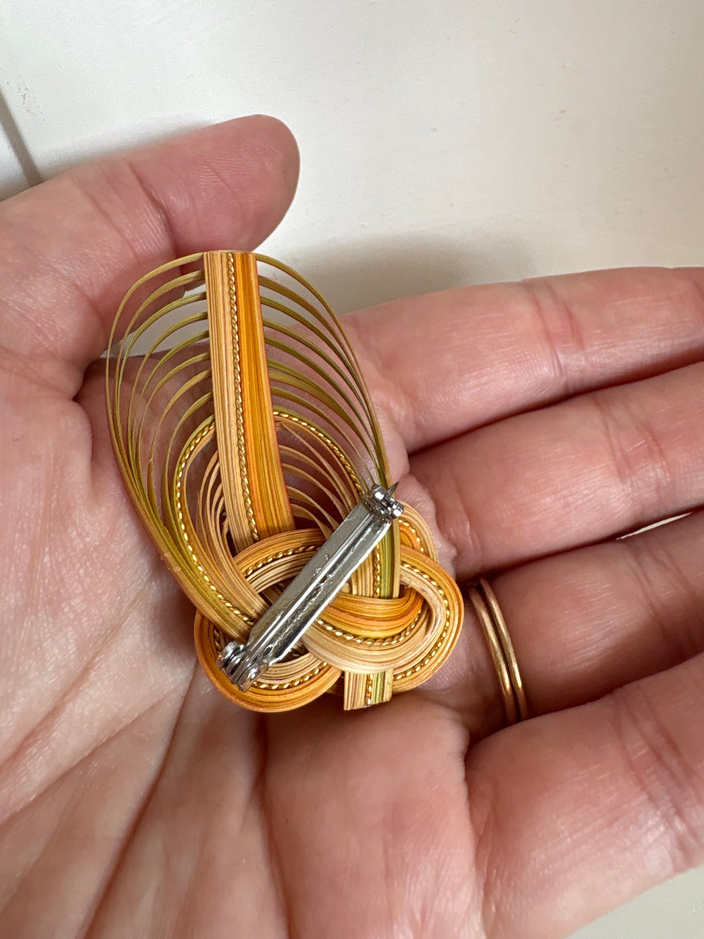 Brooch #22 - woven