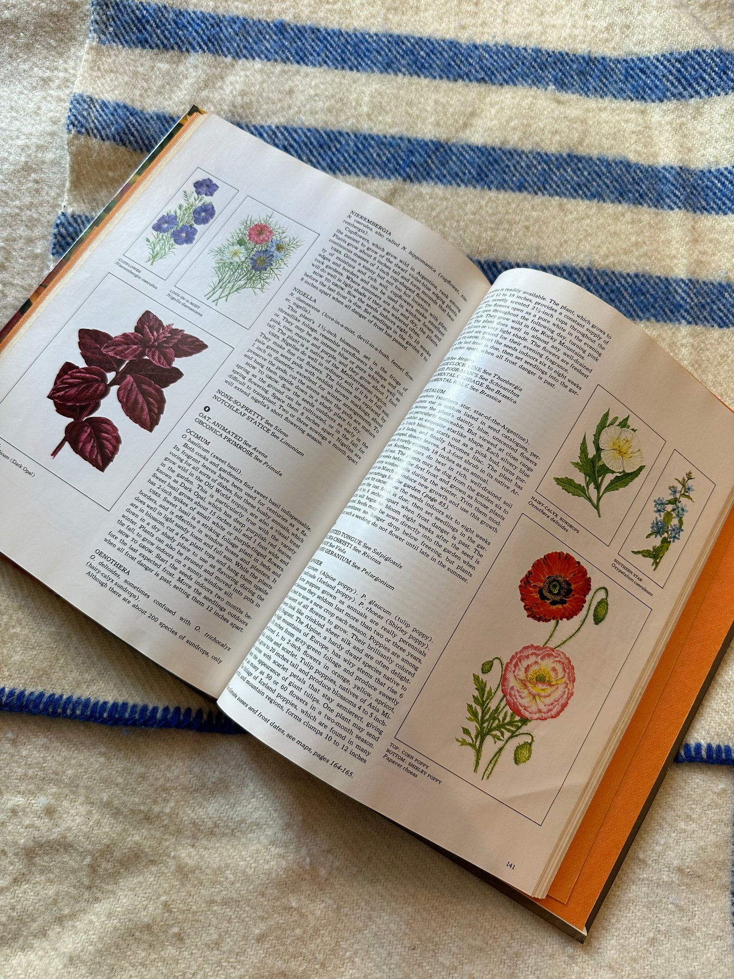 1978 The Time-Life Encyclopedia of Gardening Annuals Book