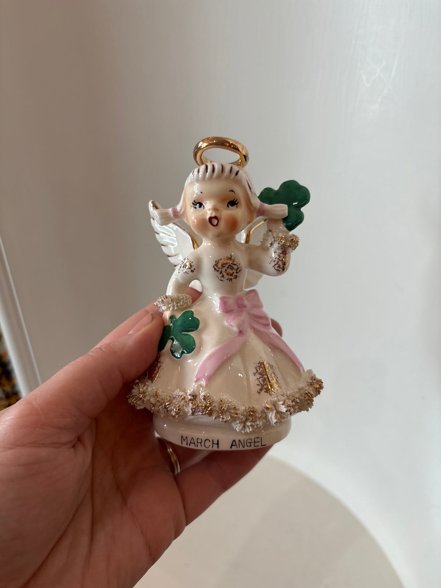 March Clover Birthday Girl Angel - made in Japan