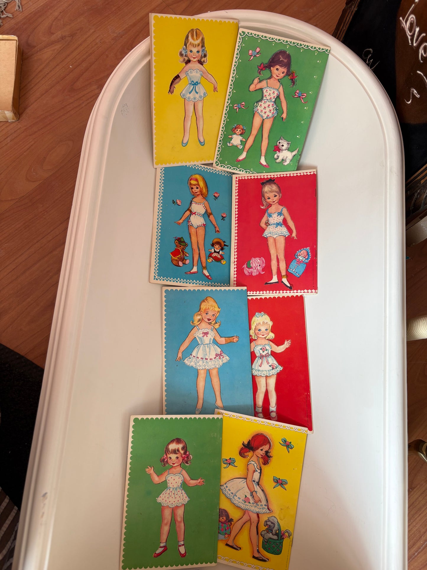 Little Miss Moppet box of cutout cards