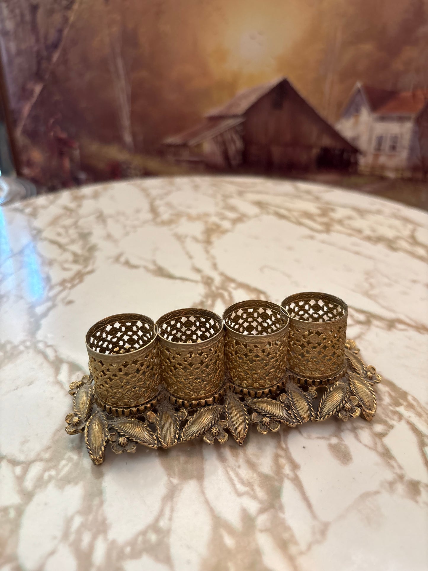 Hollywood Regency Lipstick Holder