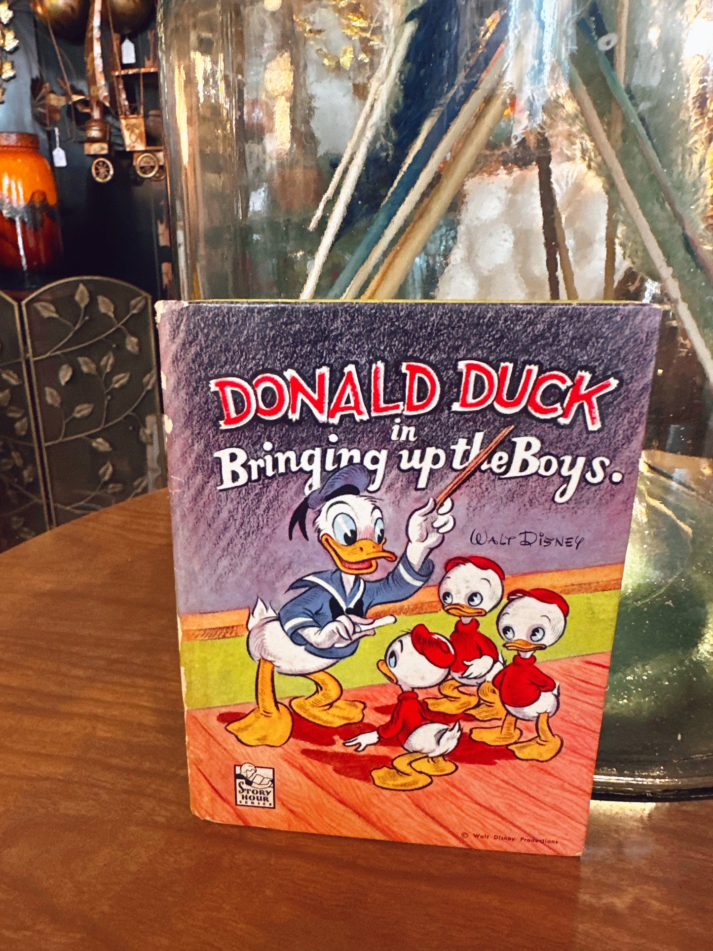 Vintage Donald Duck Bringing Up The Boys 1948 Walt Disney Story Hour Series