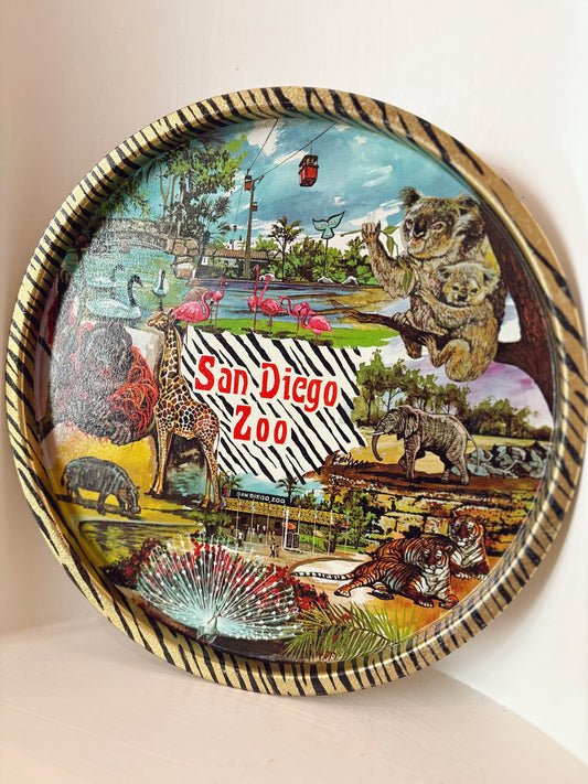 Metal San Diego Zoo Tray