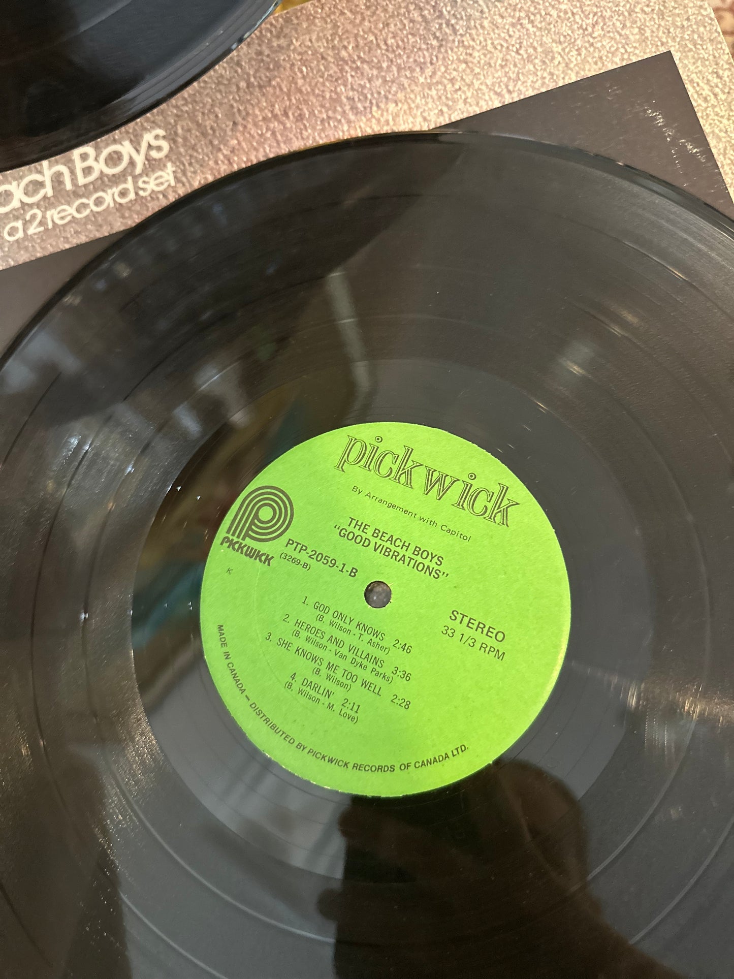 The Beach Boys High Water ( 2 record set)