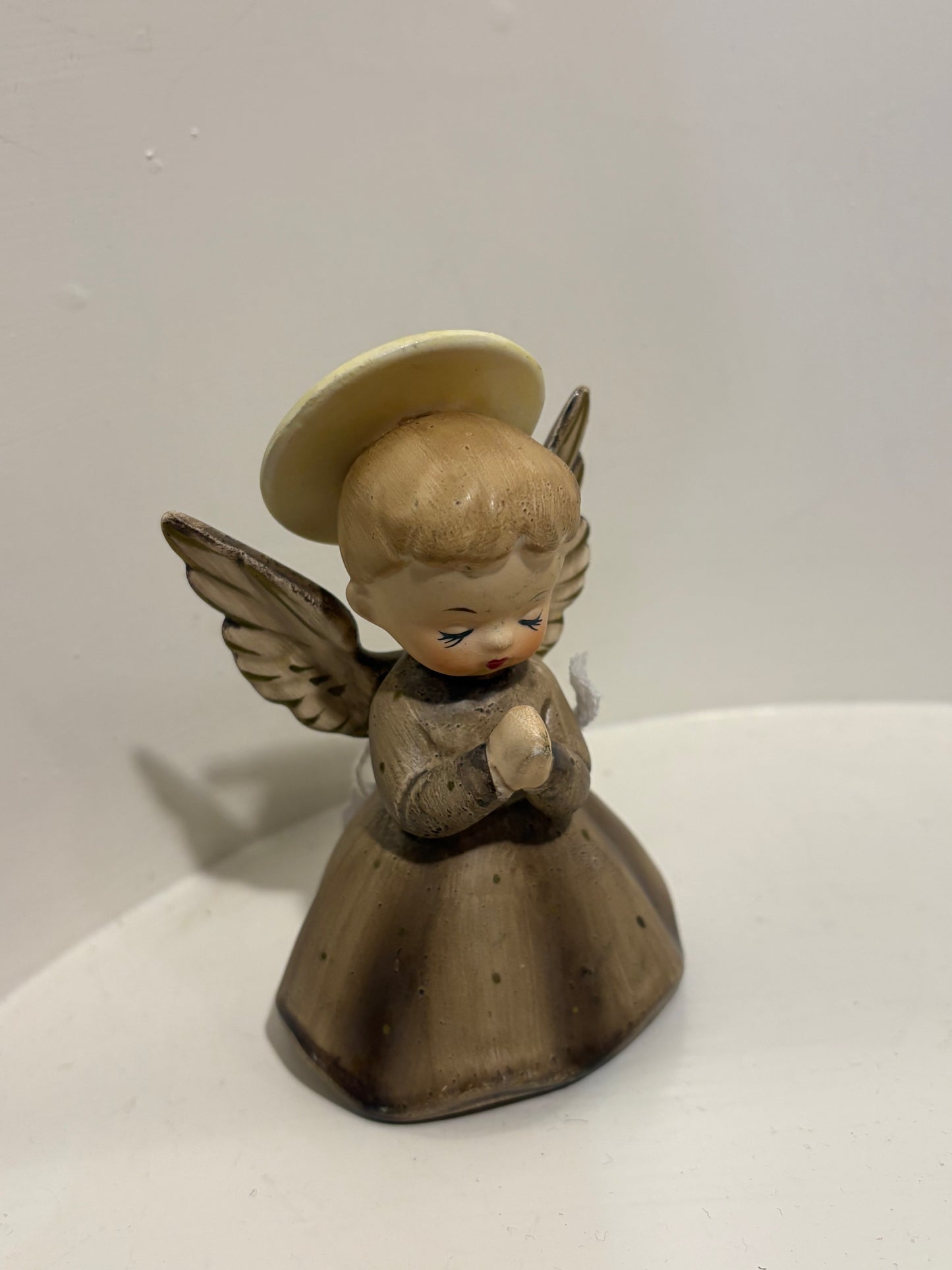 Napco Ware Ceramic Angel (eyes closed) - made in Japan