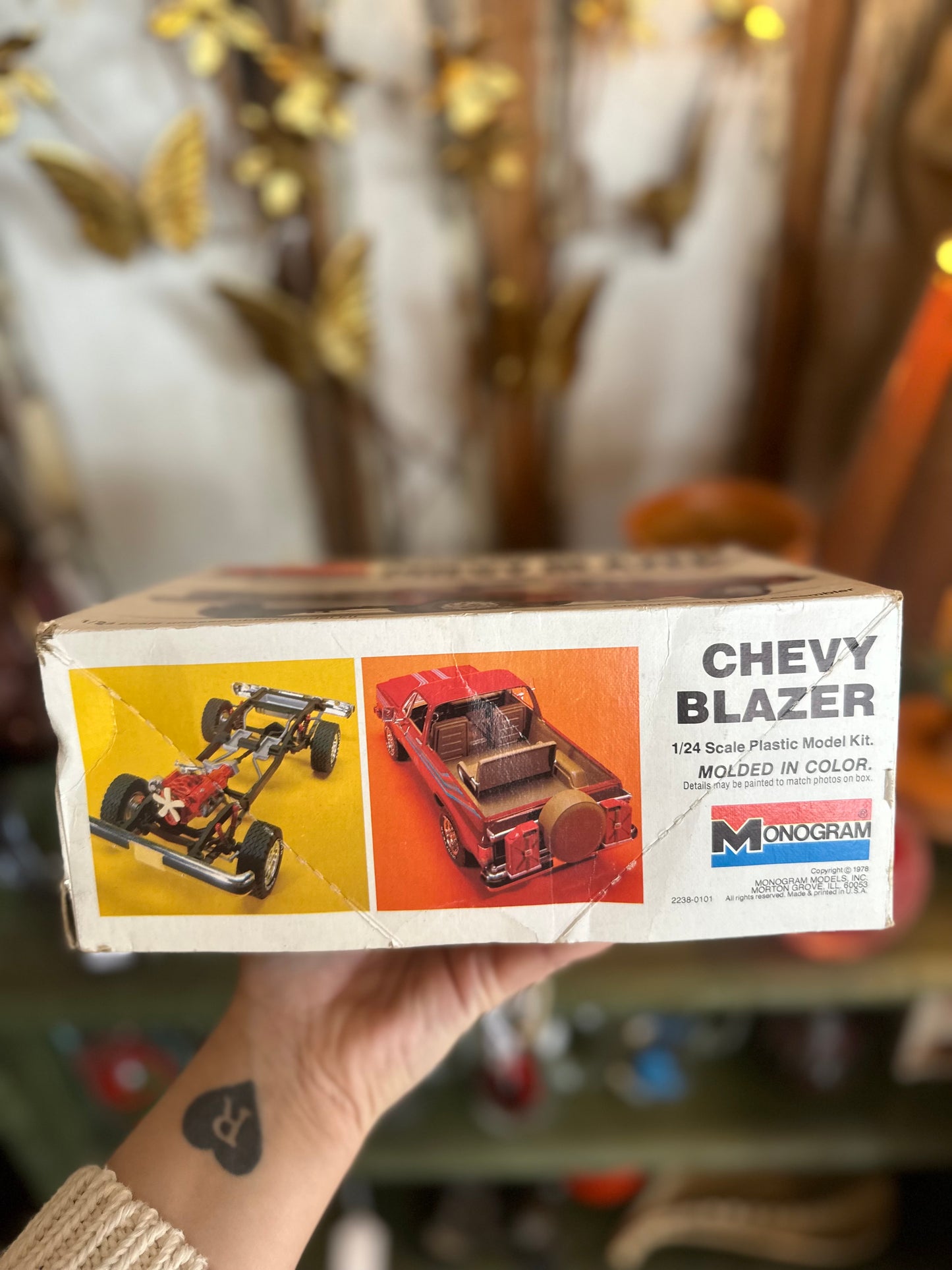 1978 Rare Chevy Blazer Model Kit (complete)