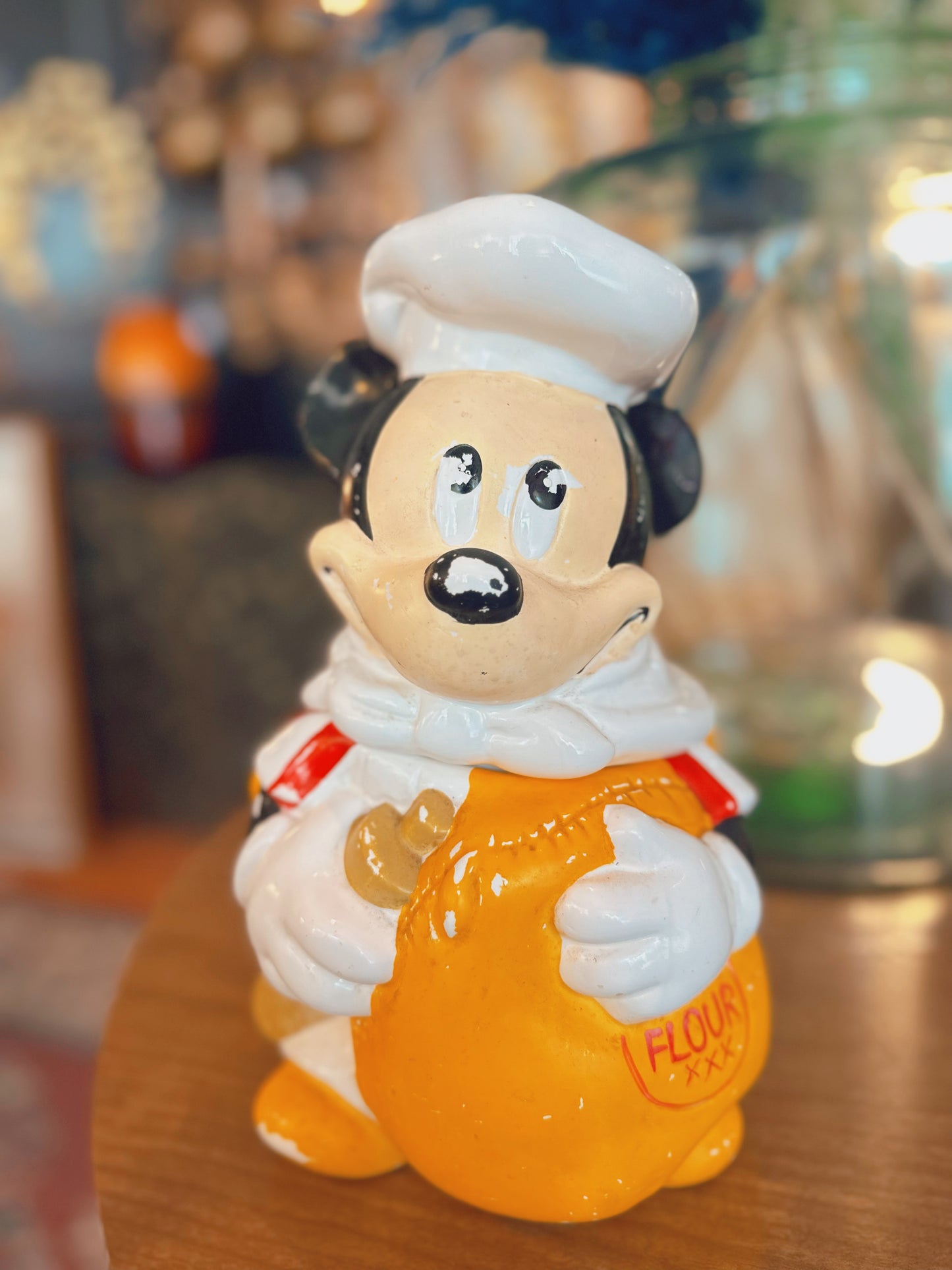 Vintage The Walt Disney Company By Hoan Chef Mickey Mouse Flour Cookie