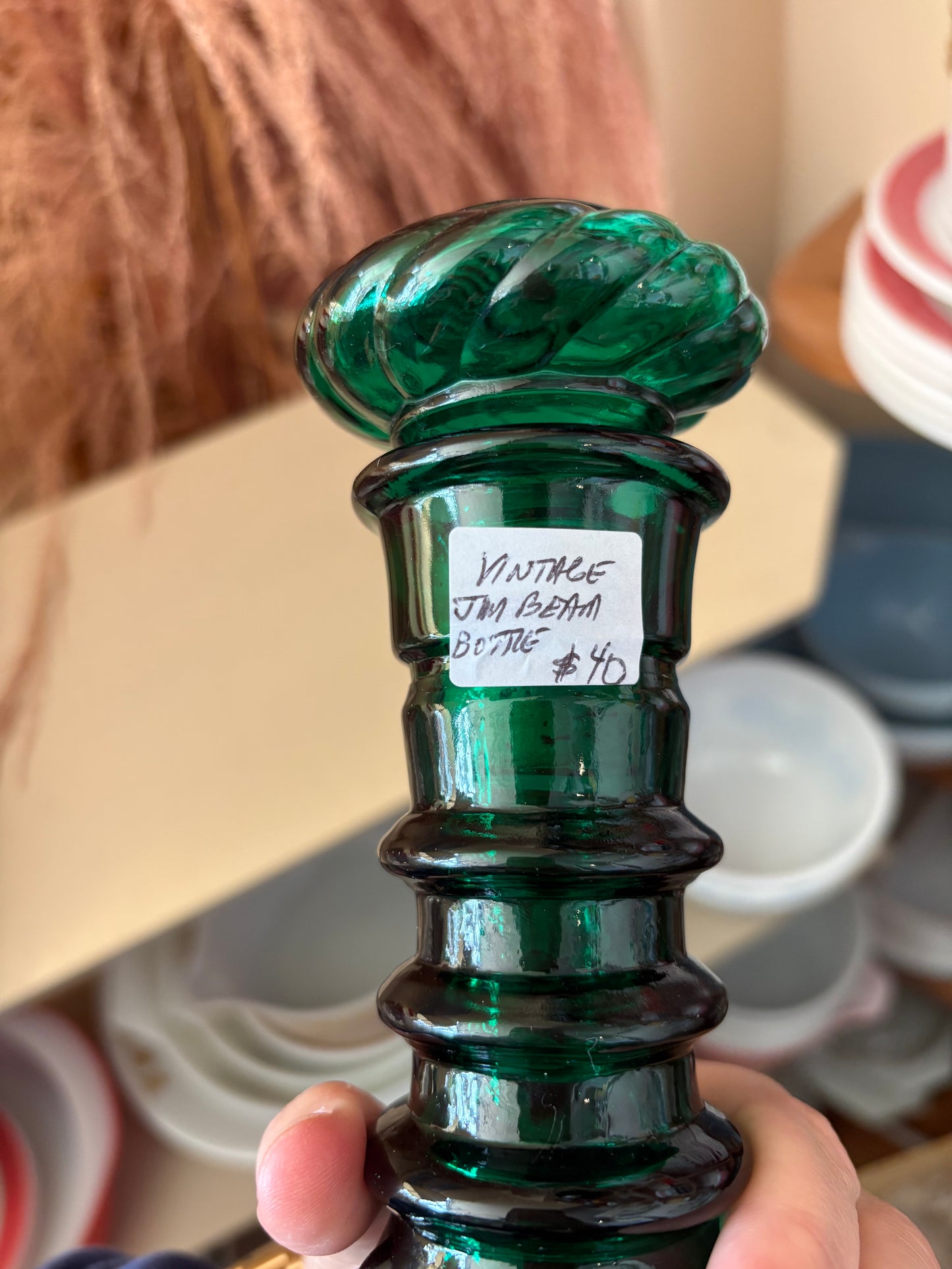 Vintage Jim Bean Bottle - decanter