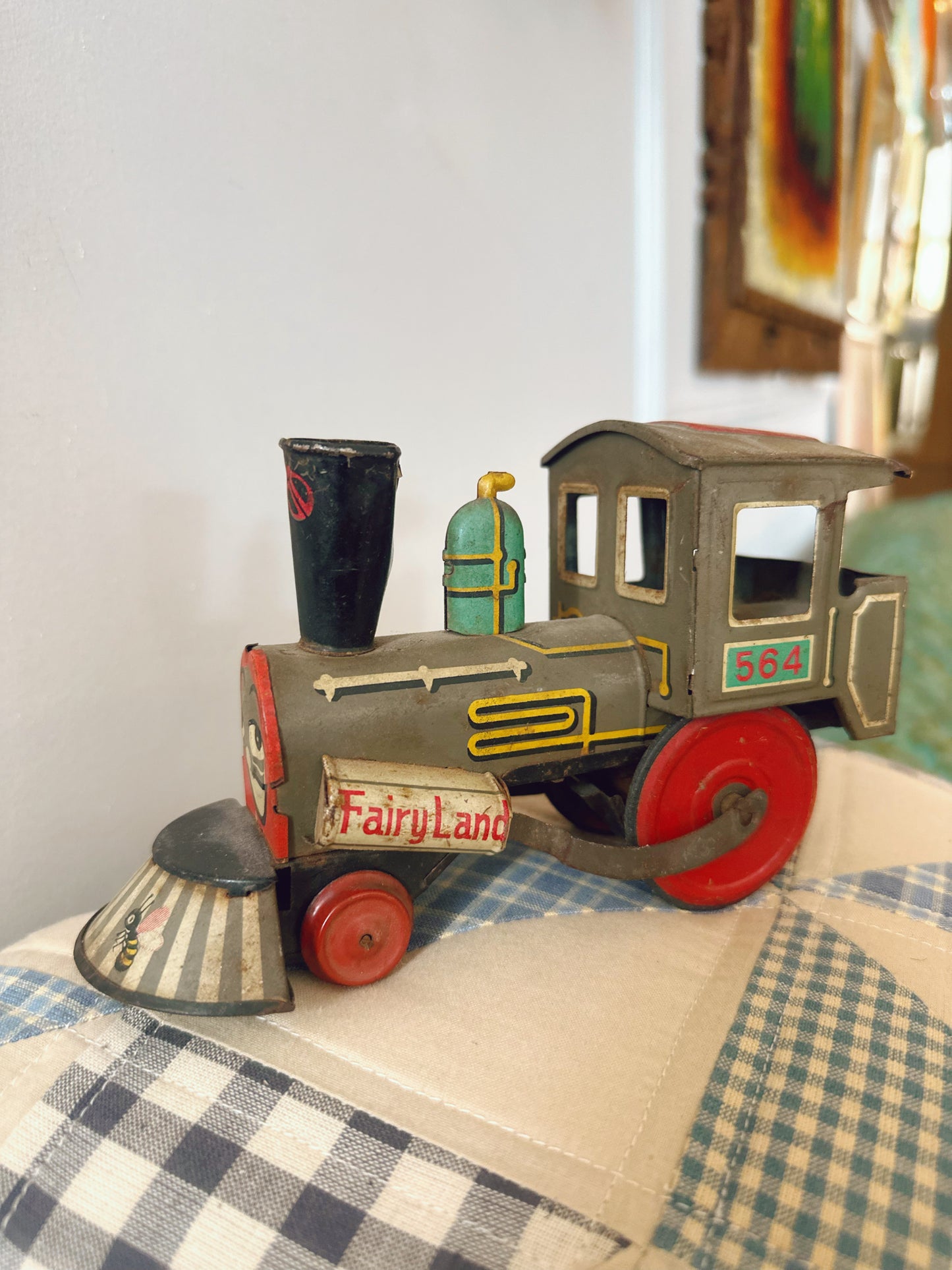 FairyLand Tin Toy Train - made in Japan (Rare)