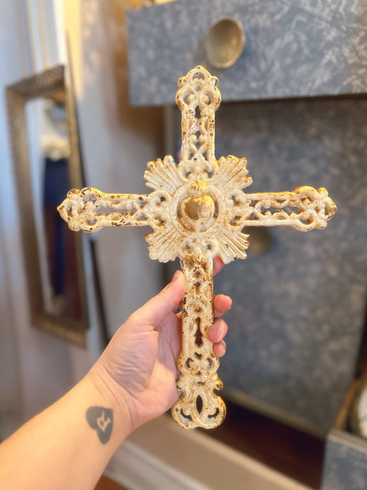 Metal Wall Hanging Cross