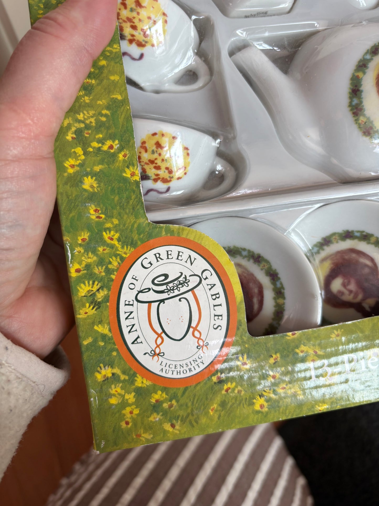 Anne of Green Gables Shylling Play Tea Set - unopened