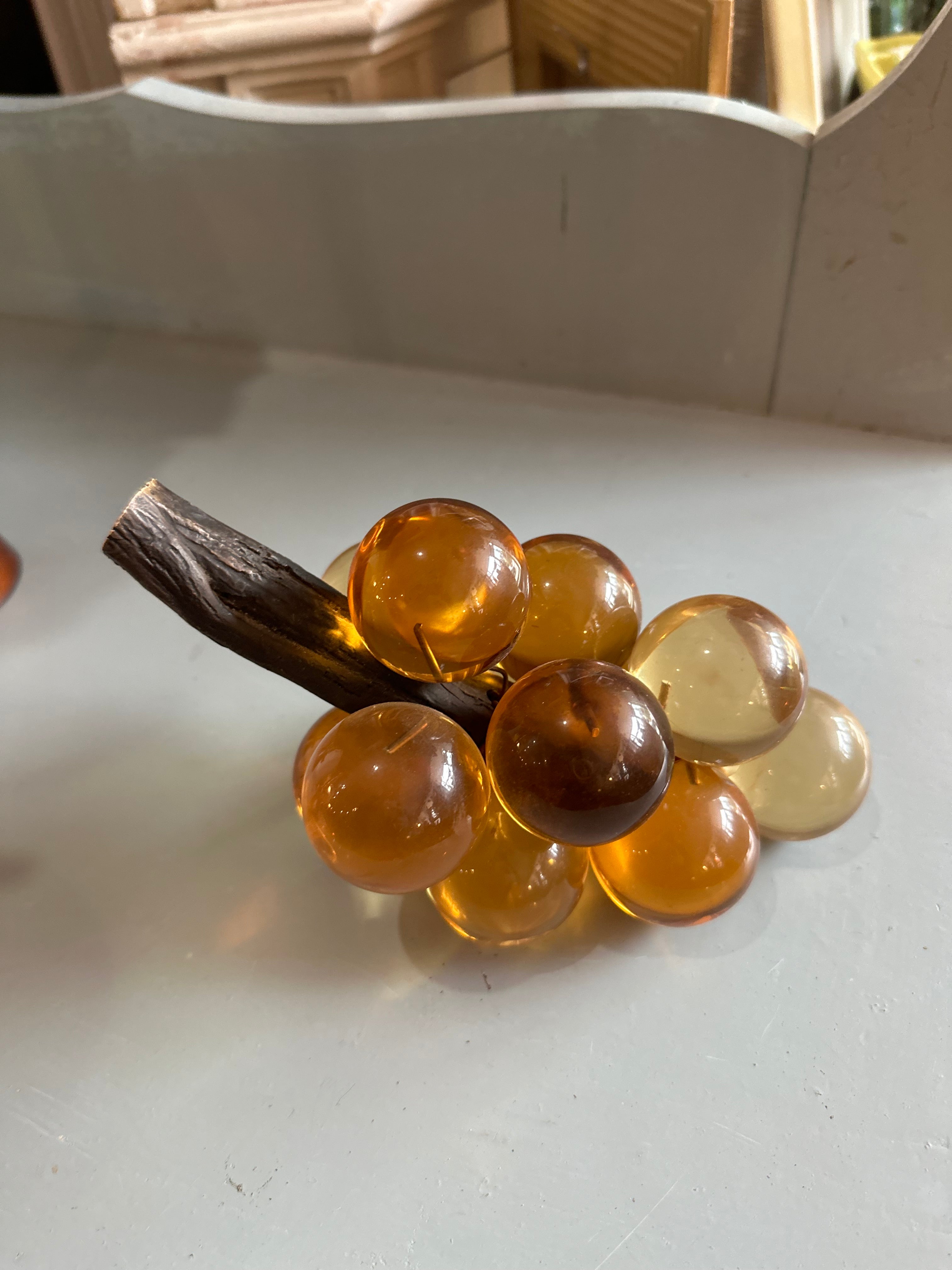 Lucite online Grapes Cluster with Candle Holders