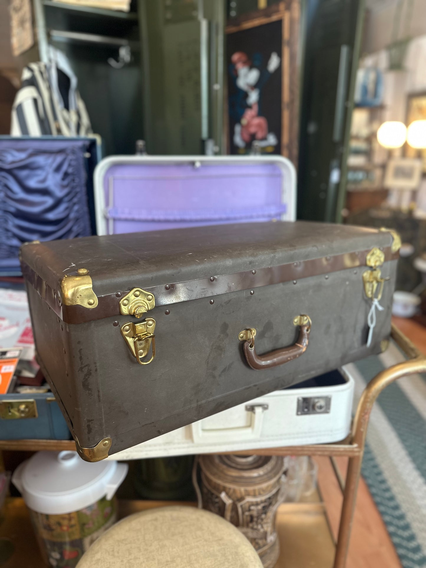 Vintage Salesman Box / trunk