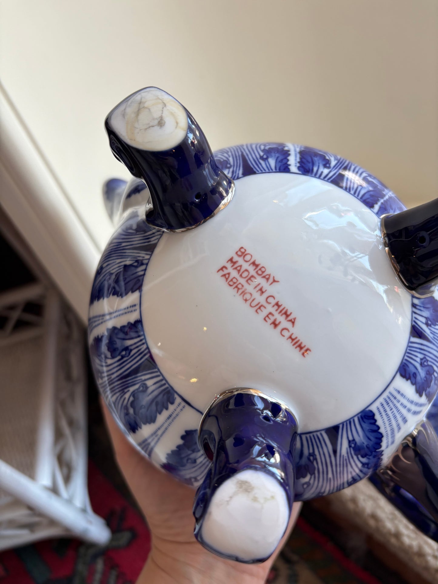 1990s Bombay Co Teapot