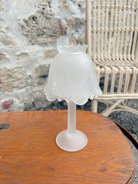 Frosted Glass Fairly Lamp