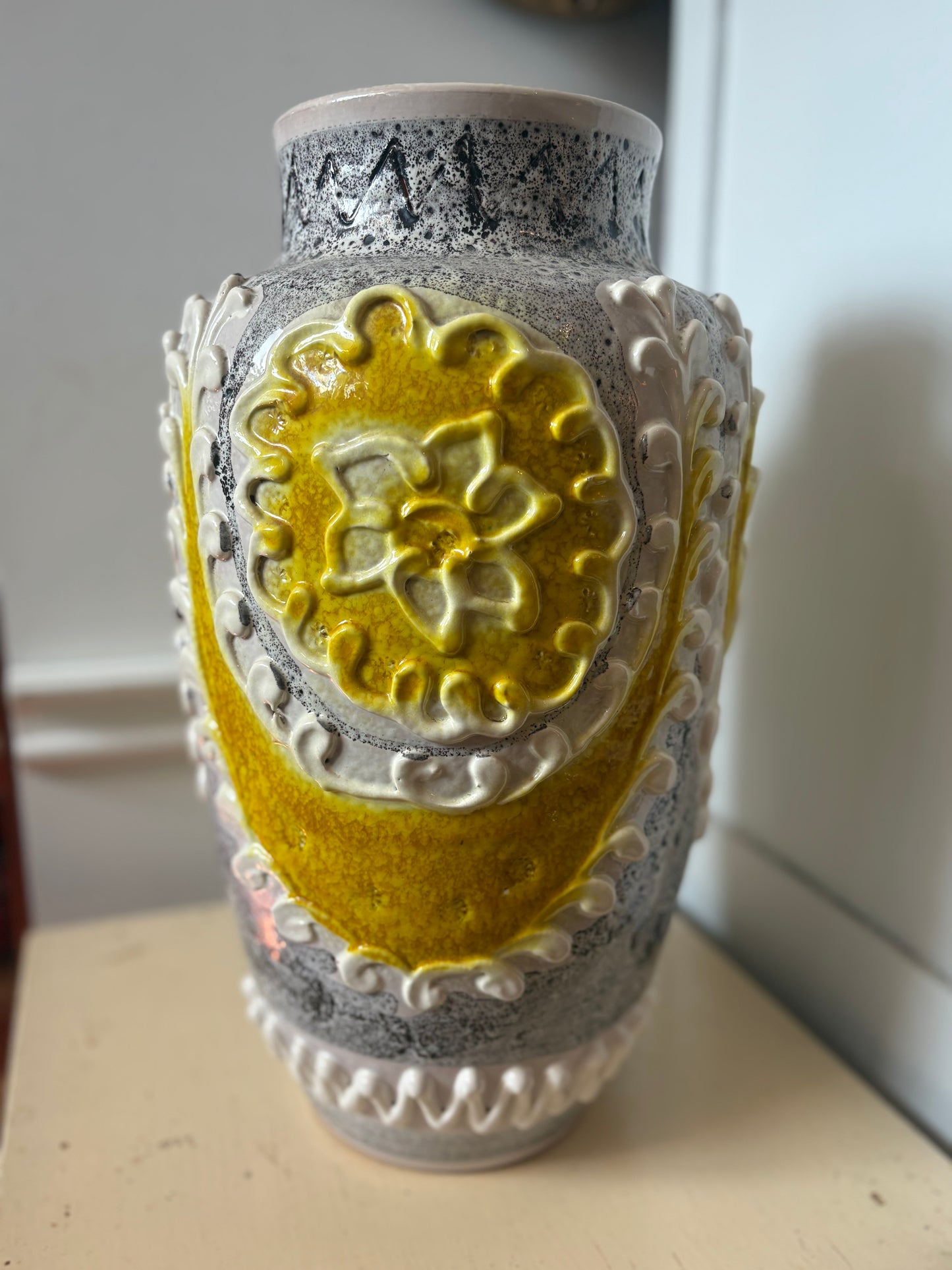 Large pottery vase
