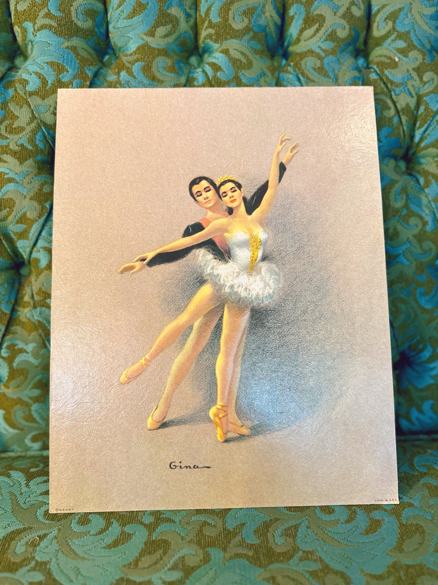 Gina mid century Ballet Art #2