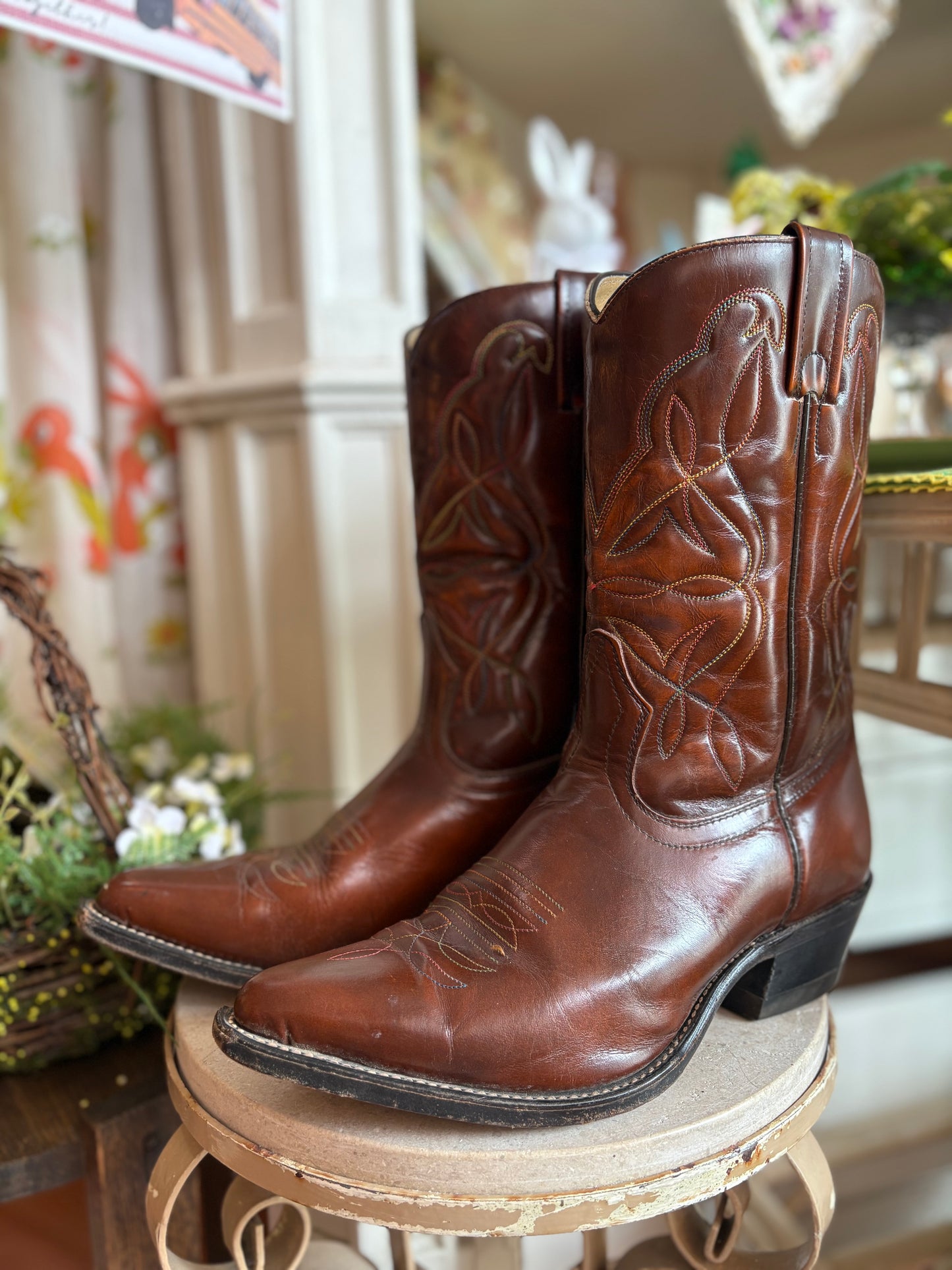 Boulet Canada size 10 cowboy boots - excellent condition