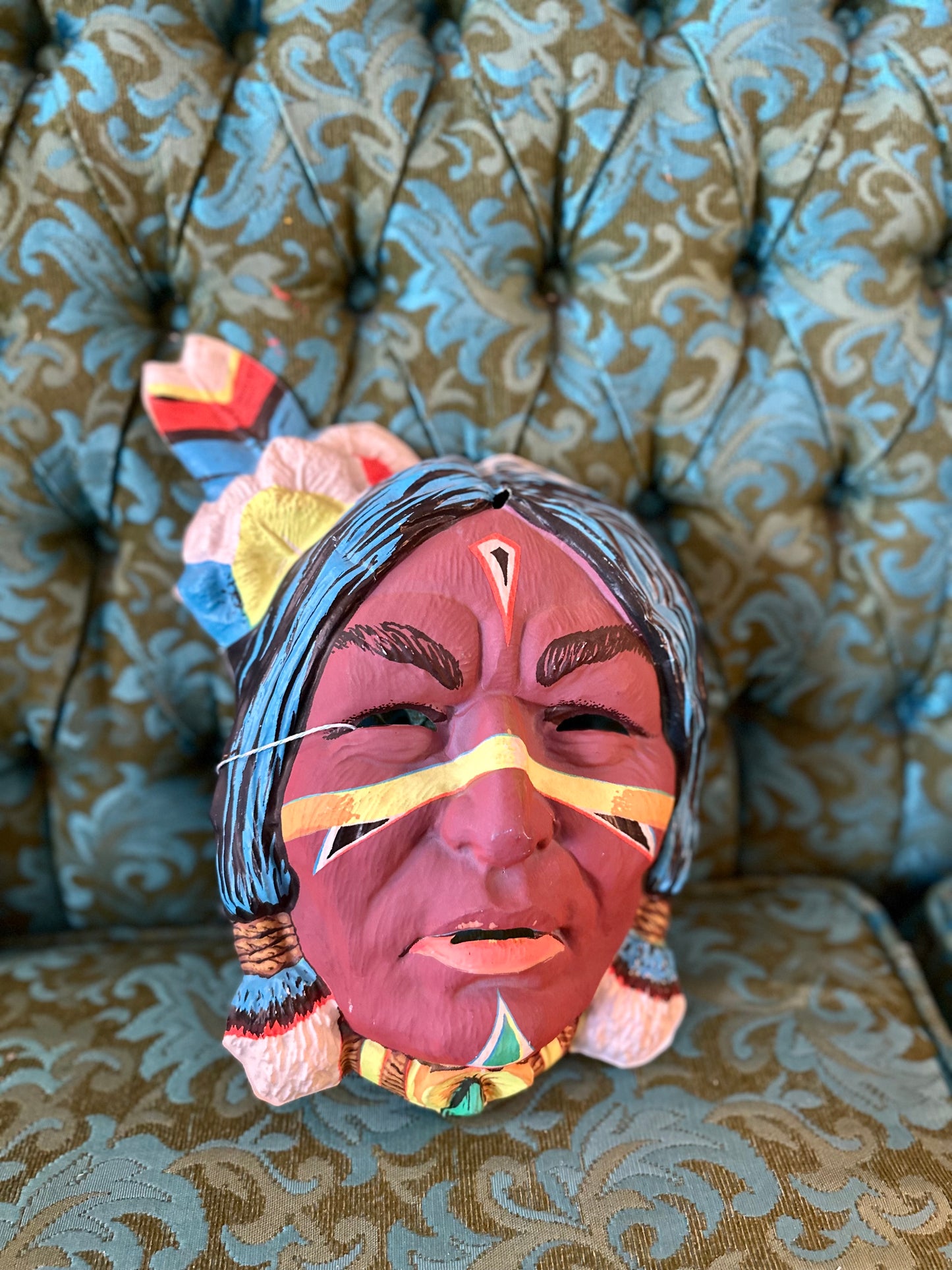 1960s/1970s Vintage Masks - Indigenous person