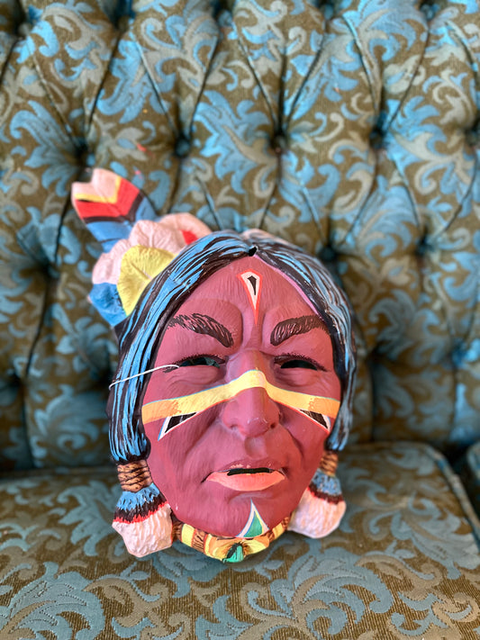 1960s/1970s Vintage Masks - Indigenous person