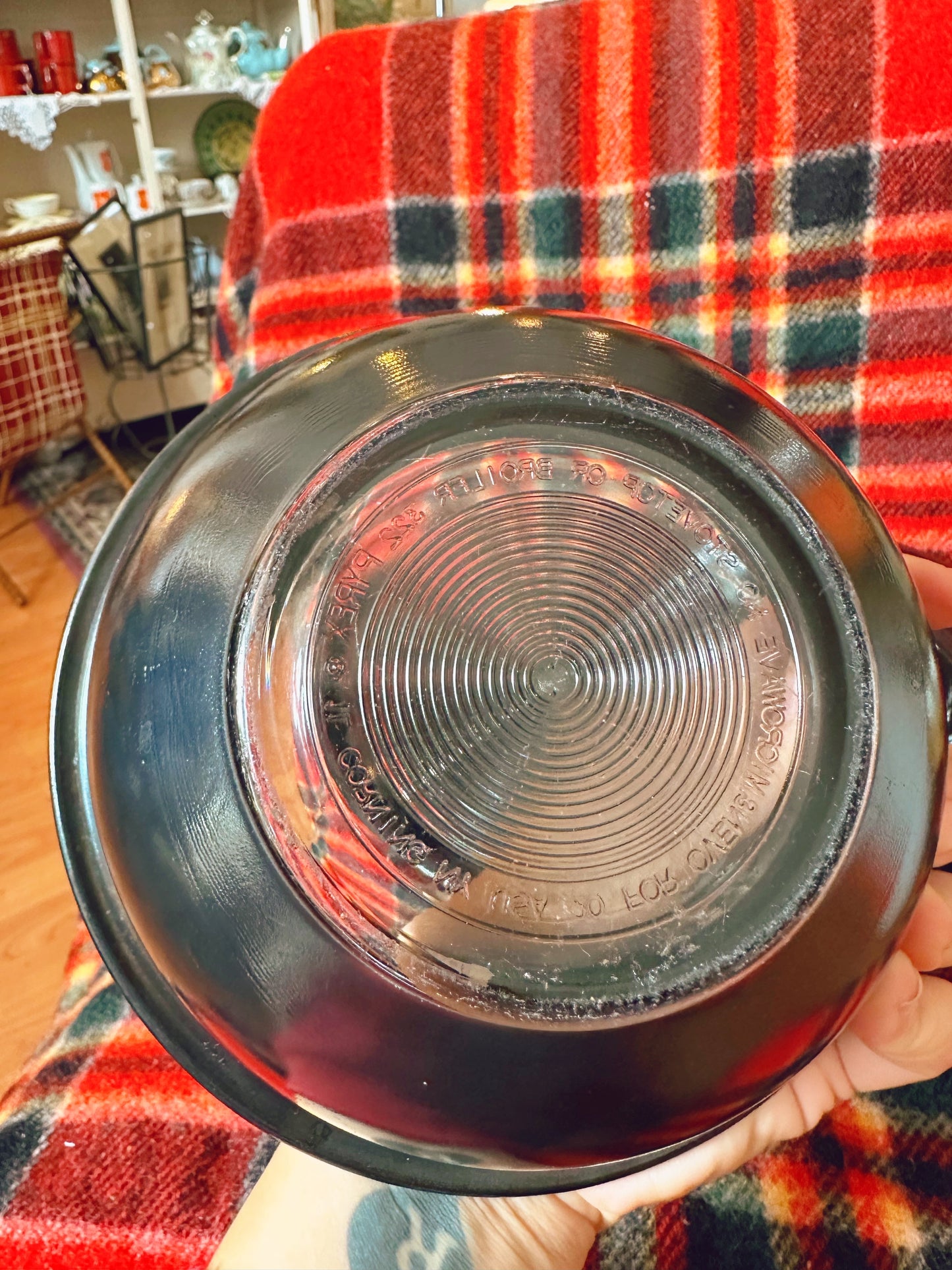 Black Pyrex mixing bowl set of 3