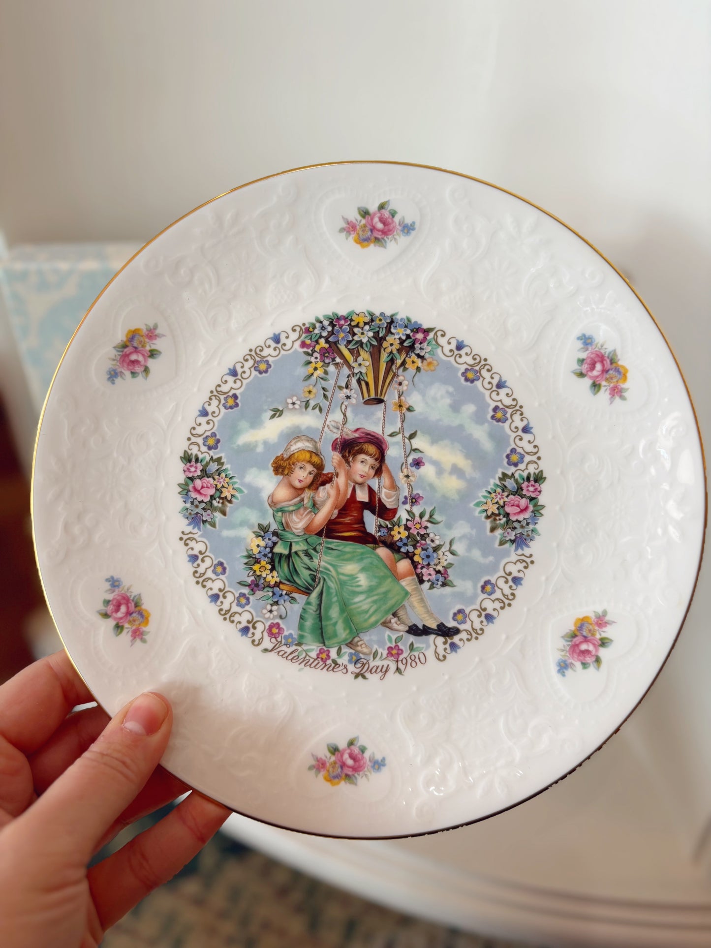 1980 Valentines Day Royal Doulton Plate