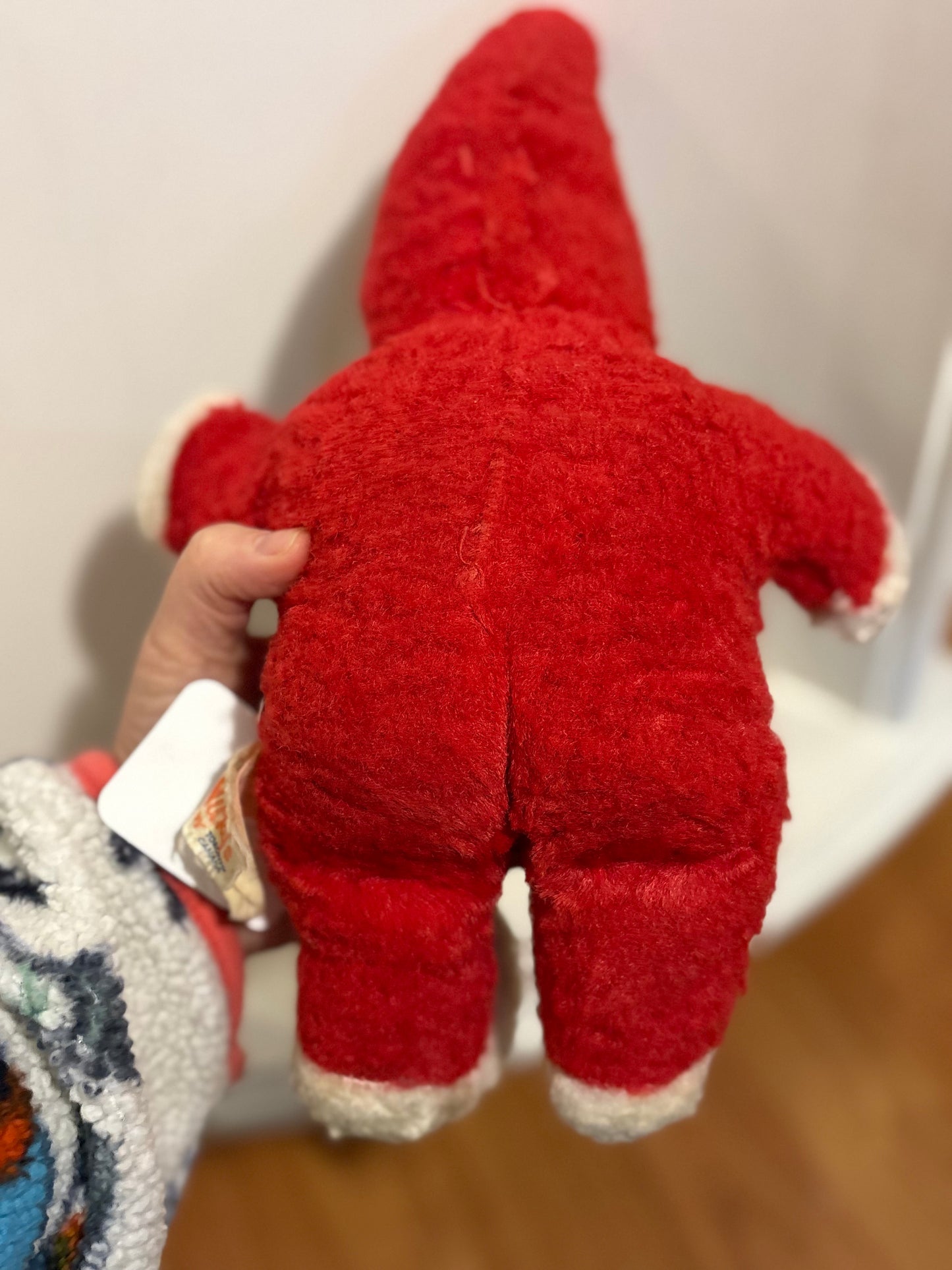 Nicky’s Toys Toronto “Rushton Style” rubber face Santa plush