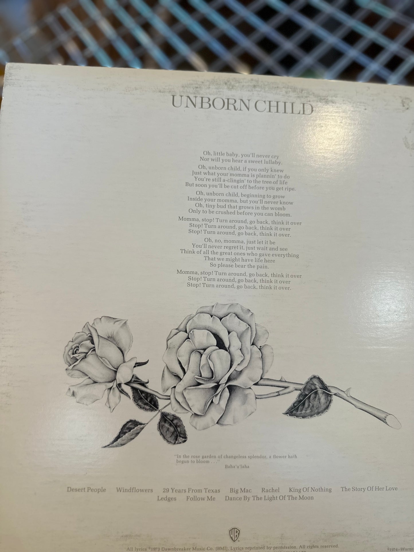 Seals & Crofts - Unborn Child Vinyl