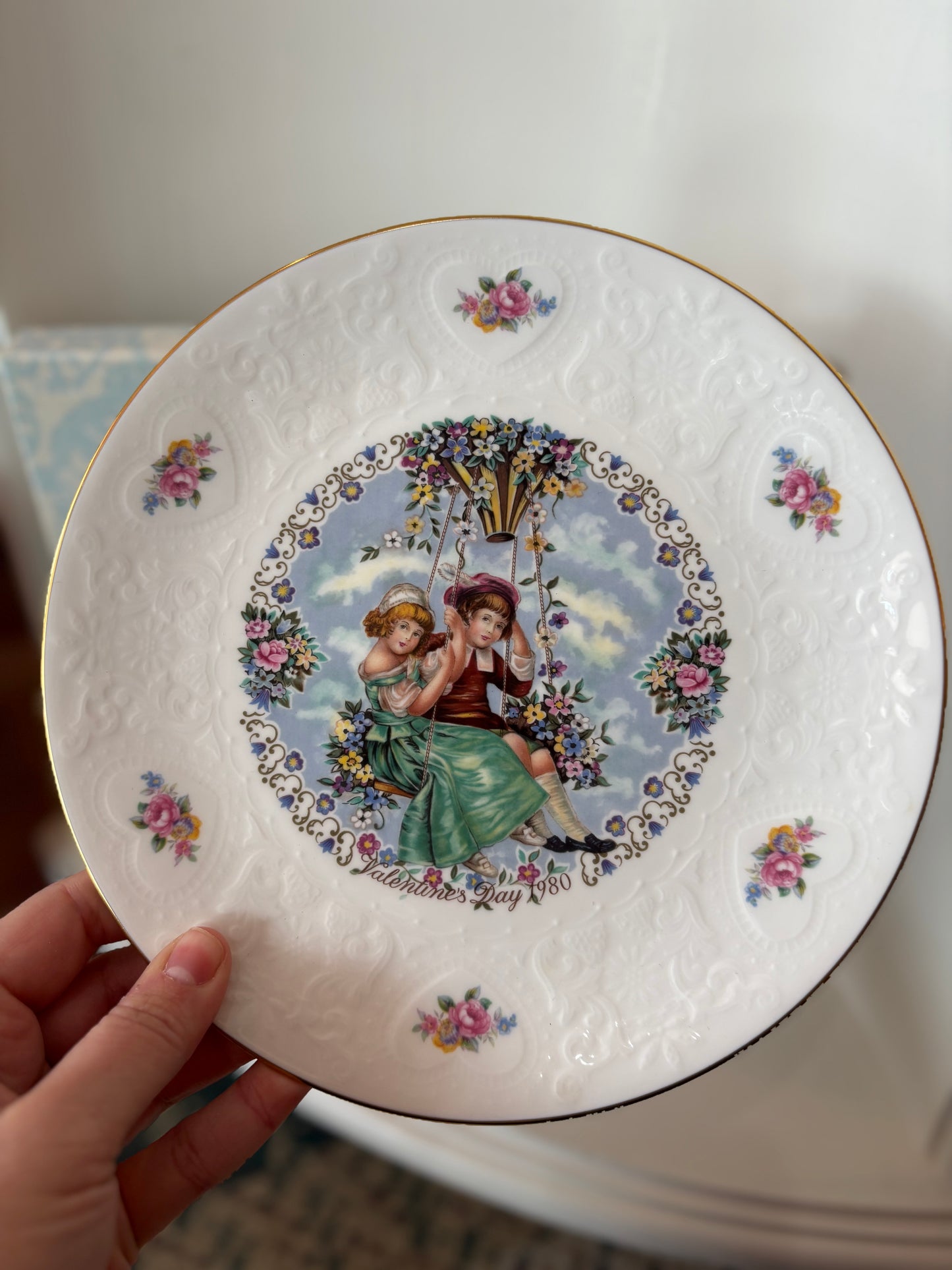 1980 Valentines Day Royal Doulton Plate