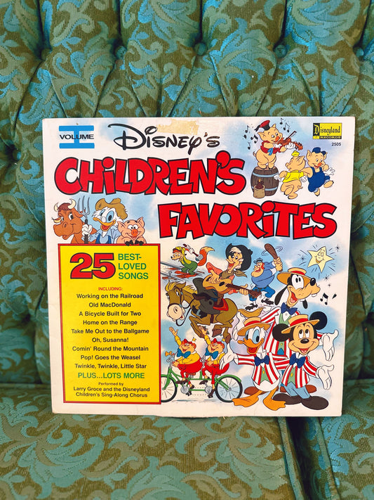 1979 Children’s Favorites Volume 1 - Disneyland Records (2505)