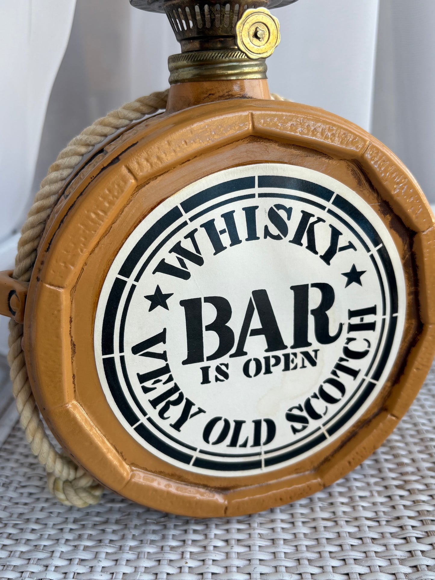 Made in Japan oil lamp - Bar Sign