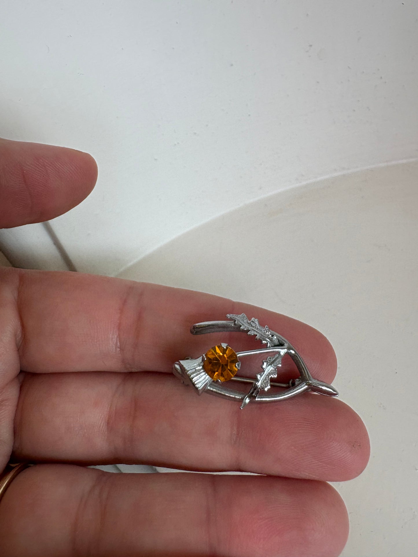 Brooch #3 - Scottish Sash pin