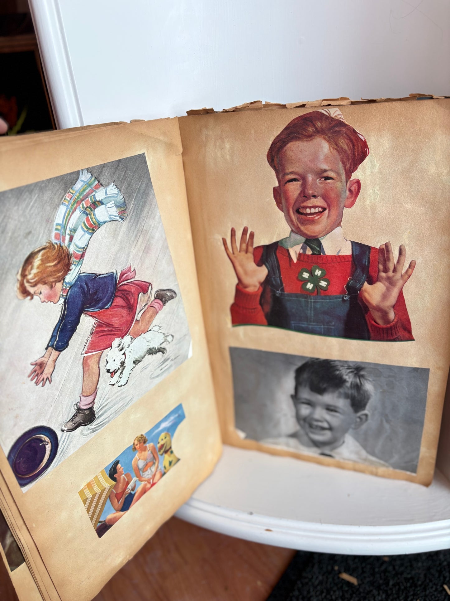 1942-43 Vintage Scrapbook