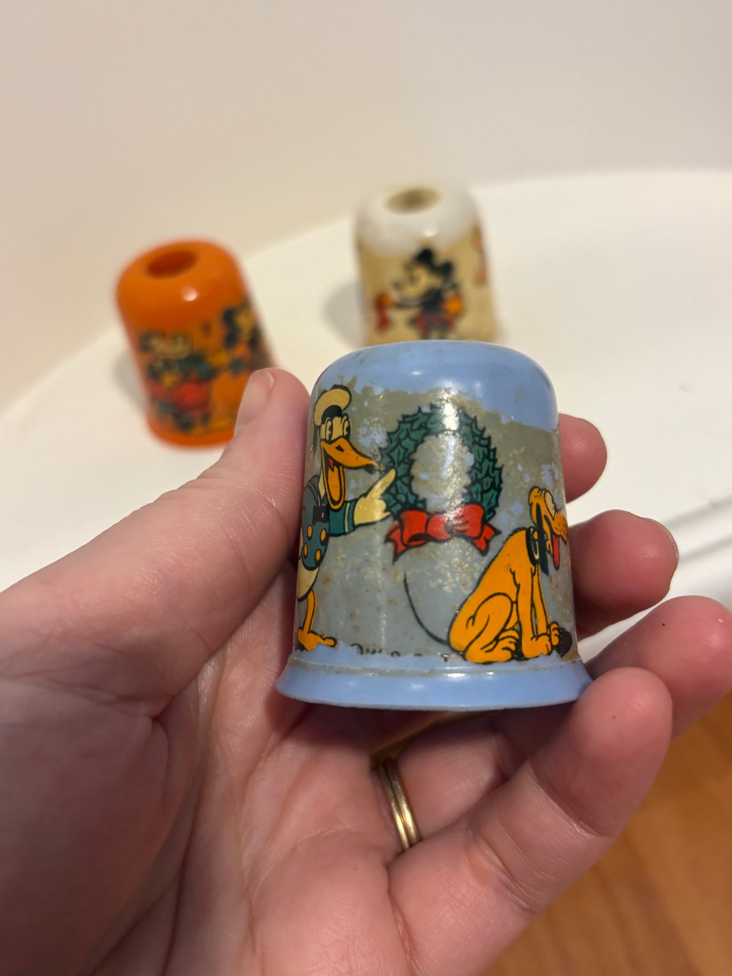 1930s Noma Walt Disney Christmas Light Covers