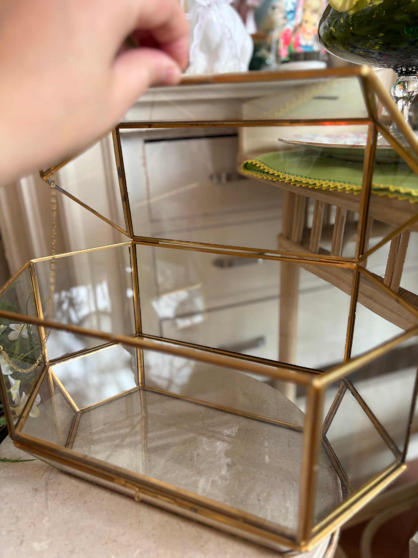 Glass terrarium