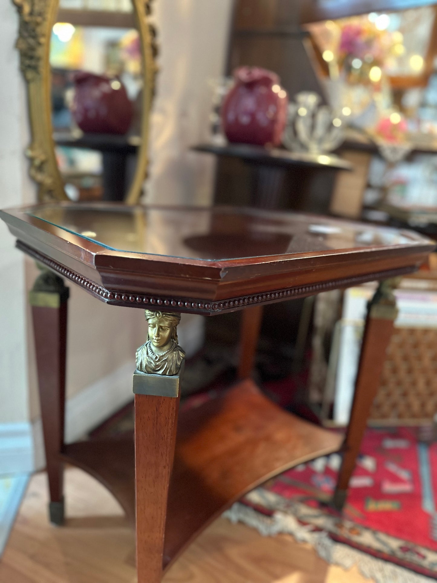 Bombay Co Egyptian Revival table