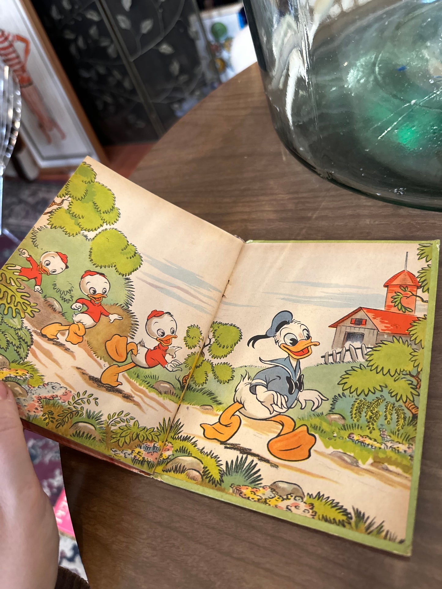 Vintage Donald Duck Bringing Up The Boys 1948 Walt Disney Story Hour Series